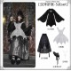 With Puji Letters and Poems-Craws Caw At Night Blouses Apron Skirt Underbust JSK OP Cape and Sets(Pre-Order/Full Payment Without Shipping)